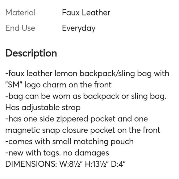 Steve Madden BJayaa SM Logo Quilted Backpack - Picture 6 of 7